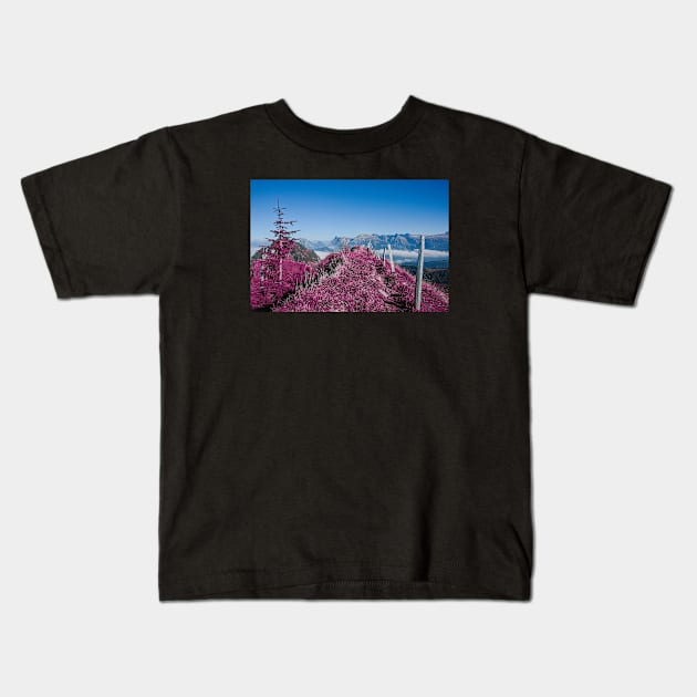 The path Kids T-Shirt by Wolf Art / Swiss Artwork Photography